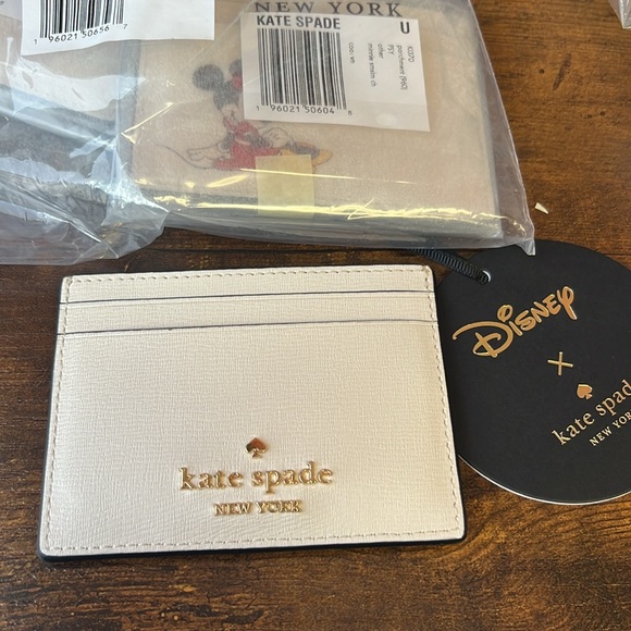Kate Spade X Disney Minnie Small Slim Card Holder - Picture 3 of 3